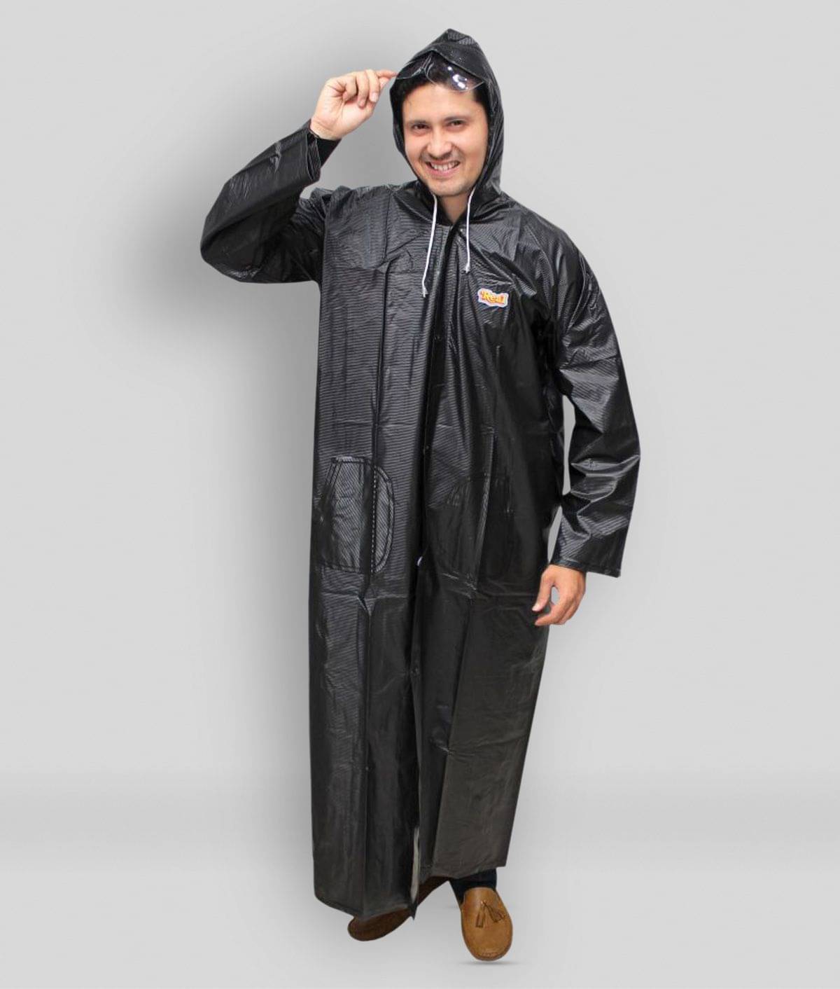     			Goodluck Black Rain Coat
