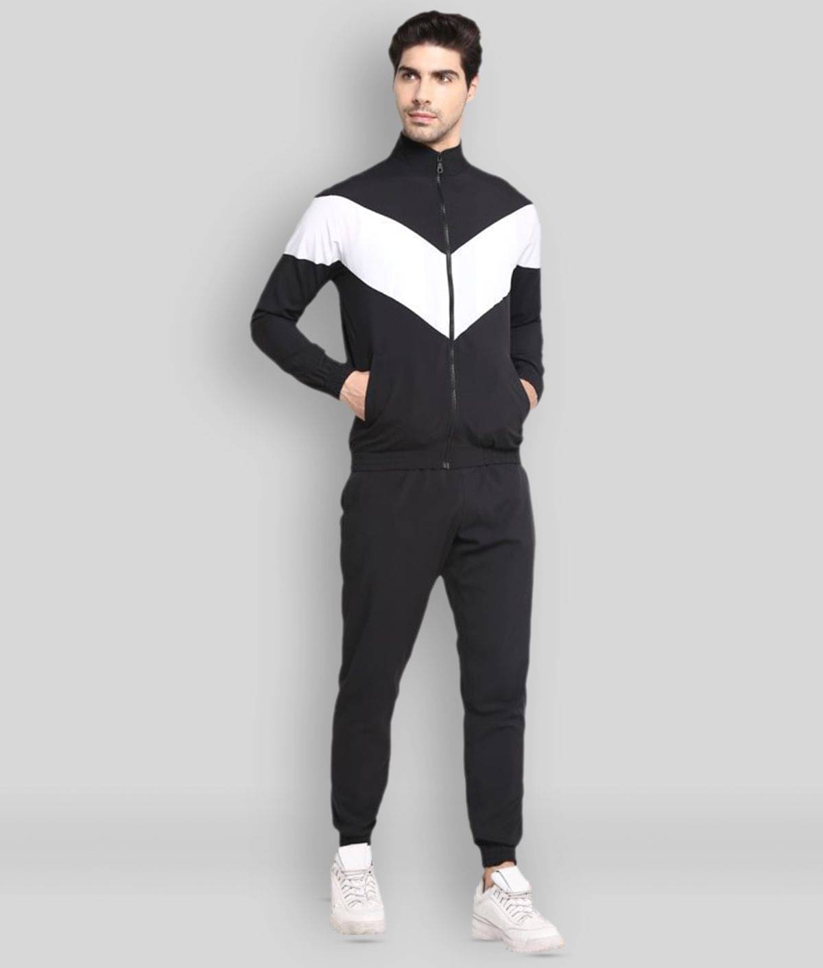 OFF LIMITS - Multicolor Polyester Regular Fit Colorblock Men's Sports Tracksuit ( Pack of 1 )     			OFF LIMITS - Multicolor Polyester Regular Fit Colorblock Men's Sports Tracksuit ( Pack of 1 )