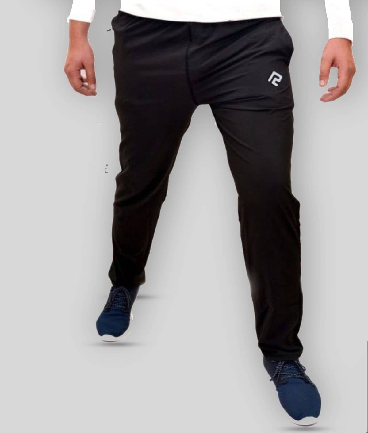 RANBOLT - Black Polyester Men's Trackpants ( Pack of 1 ) - Track Pants | Buy online on ZillyBuy