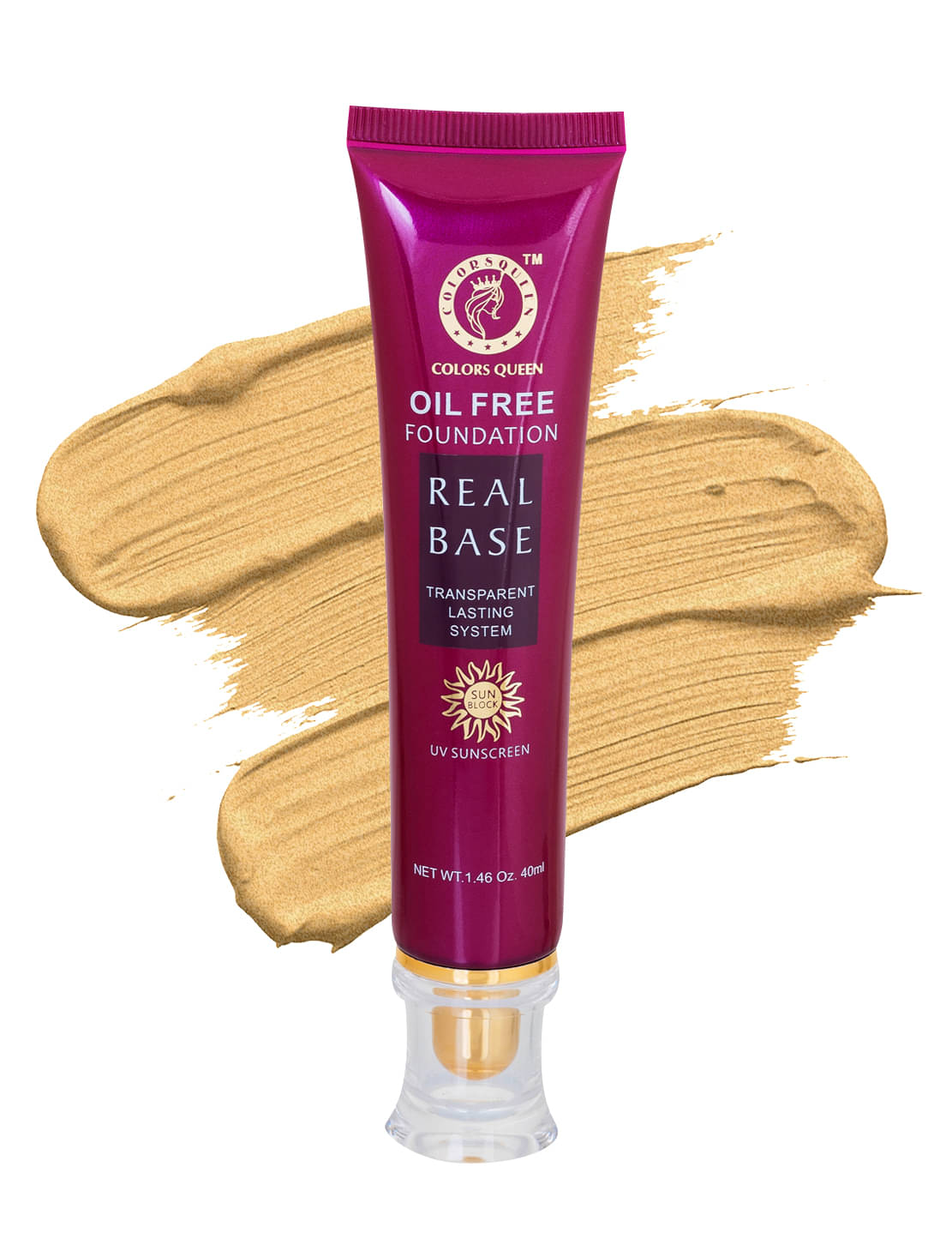     			Colors Queen - Nude Liquid Shimmer Foundation 40 gm