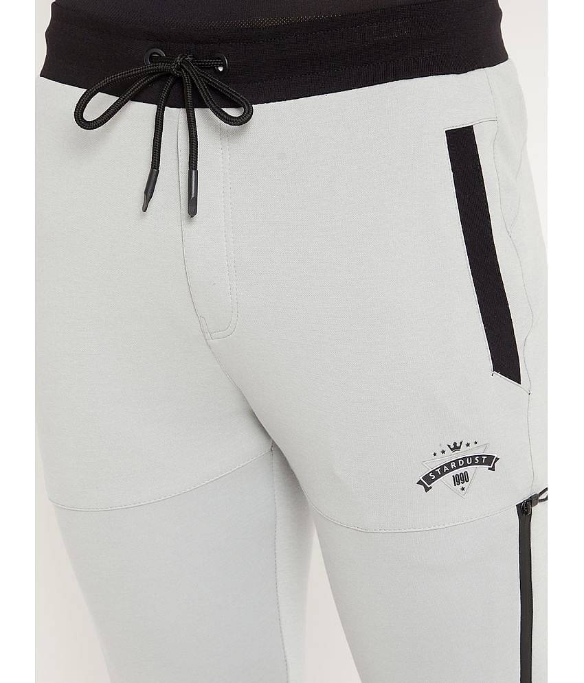 Duke - Grey Cotton Blend Men's Trackpants ( Pack of 1 )