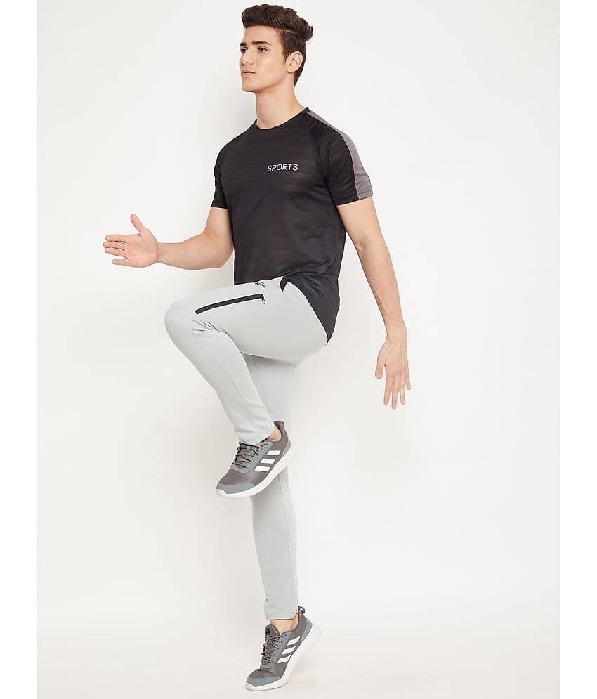 Duke - Grey Cotton Blend Men's Trackpants ( Pack of 1 )