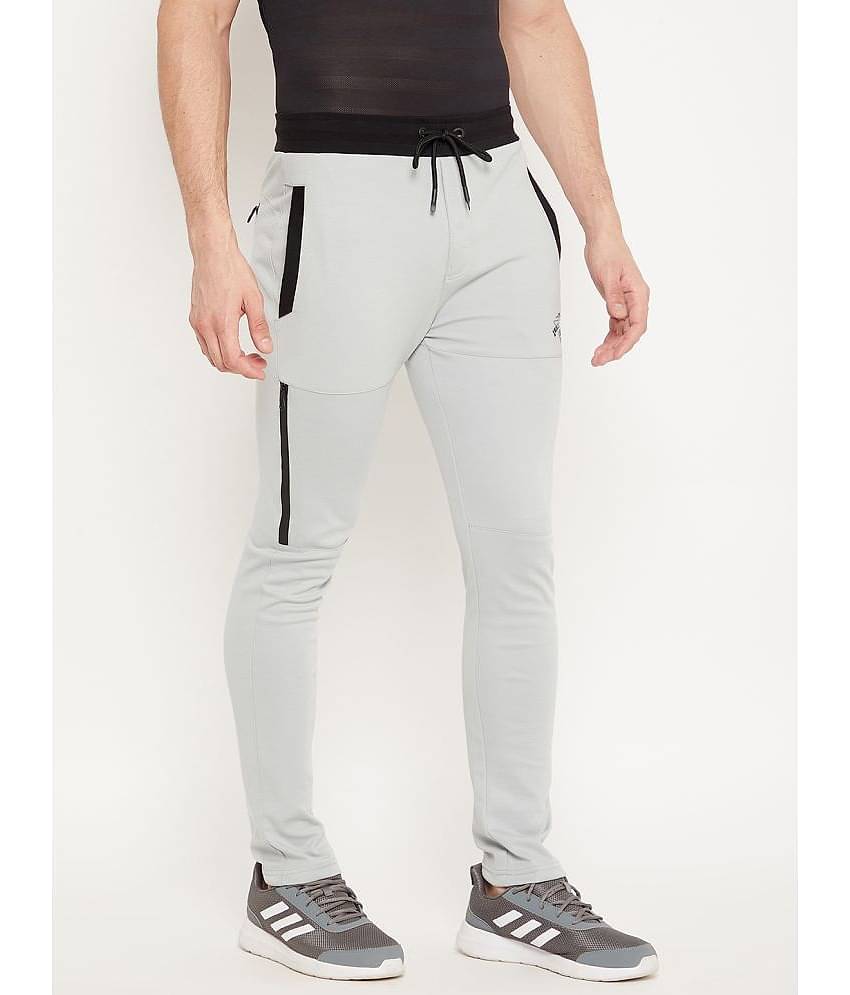 Duke - Grey Cotton Blend Men's Trackpants ( Pack of 1 )