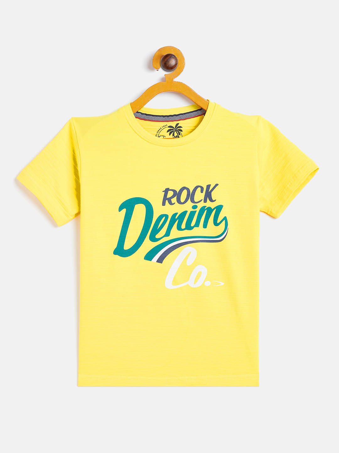     			Duke Pack of 1 Boys Cotton Blend T-Shirt ( Yellow )