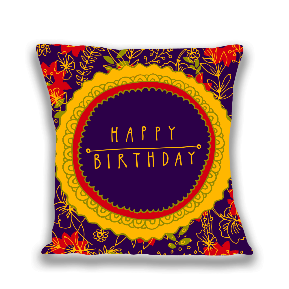     			Ros - Blue Gifting Printed Cushion