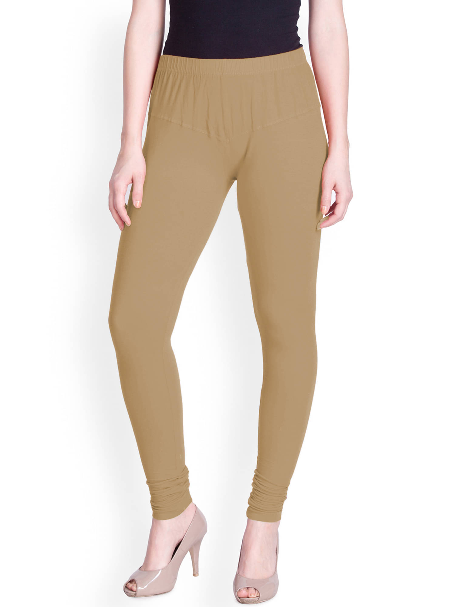     			Lux Lyra - Brown Cotton Women's Leggings ( Pack of 1 )