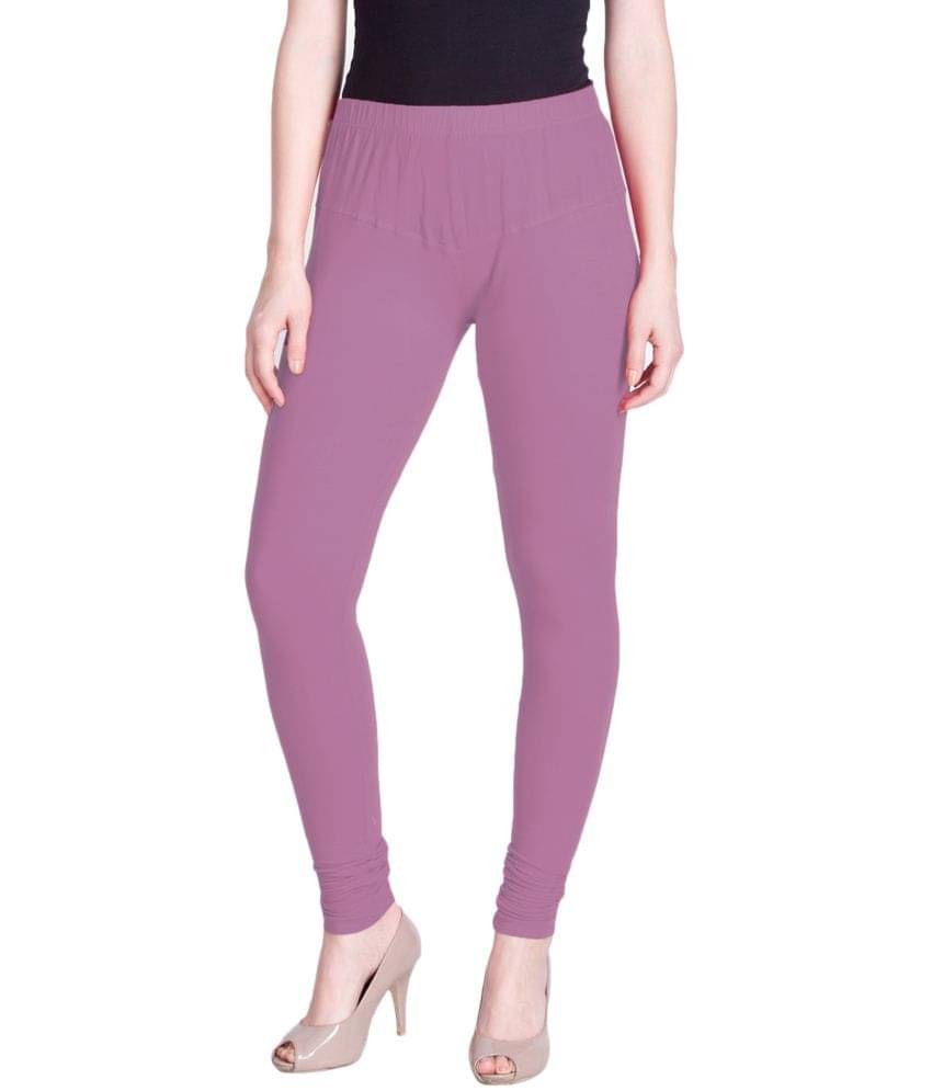     			Lux Lyra - Mauve Cotton Women's Leggings ( Pack of 1 )