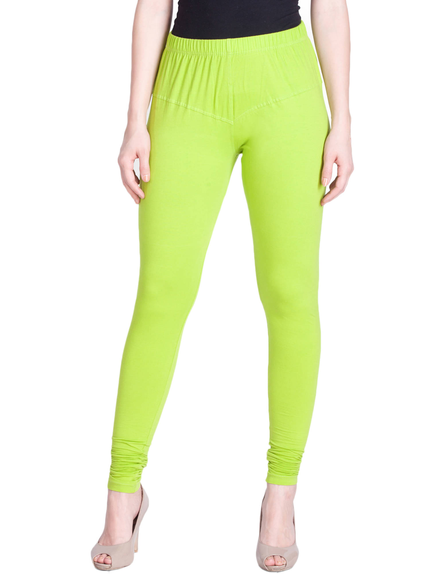     			Lux Lyra - Mint Green Cotton Women's Leggings ( Pack of 1 )