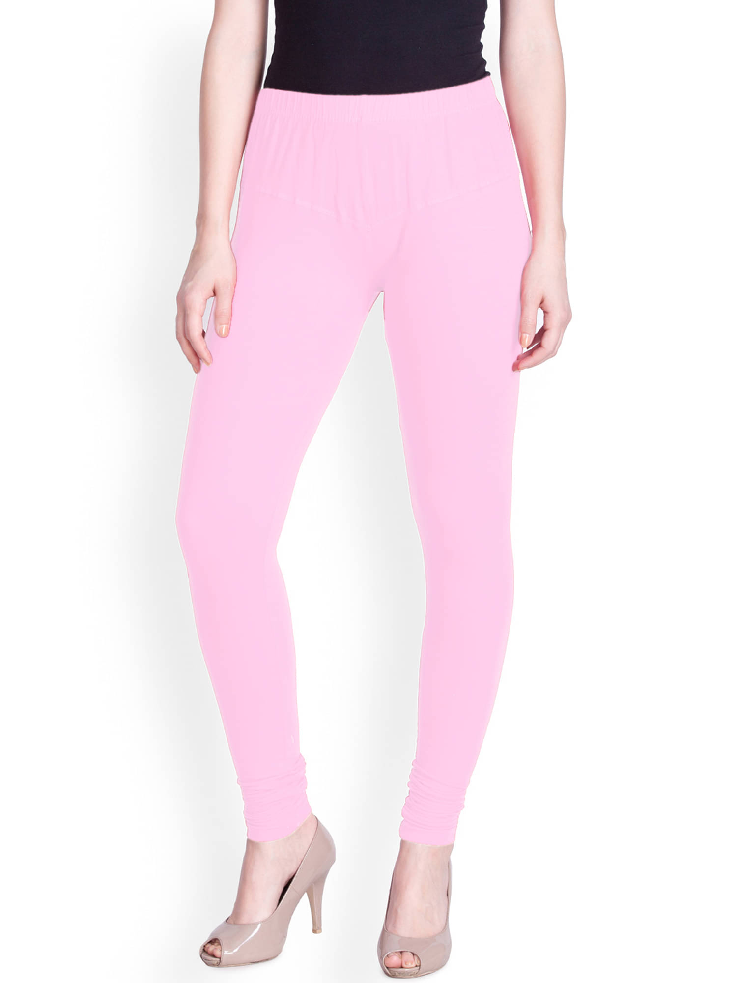     			Lux Lyra - Pink Cotton Women's Leggings ( Pack of 1 )