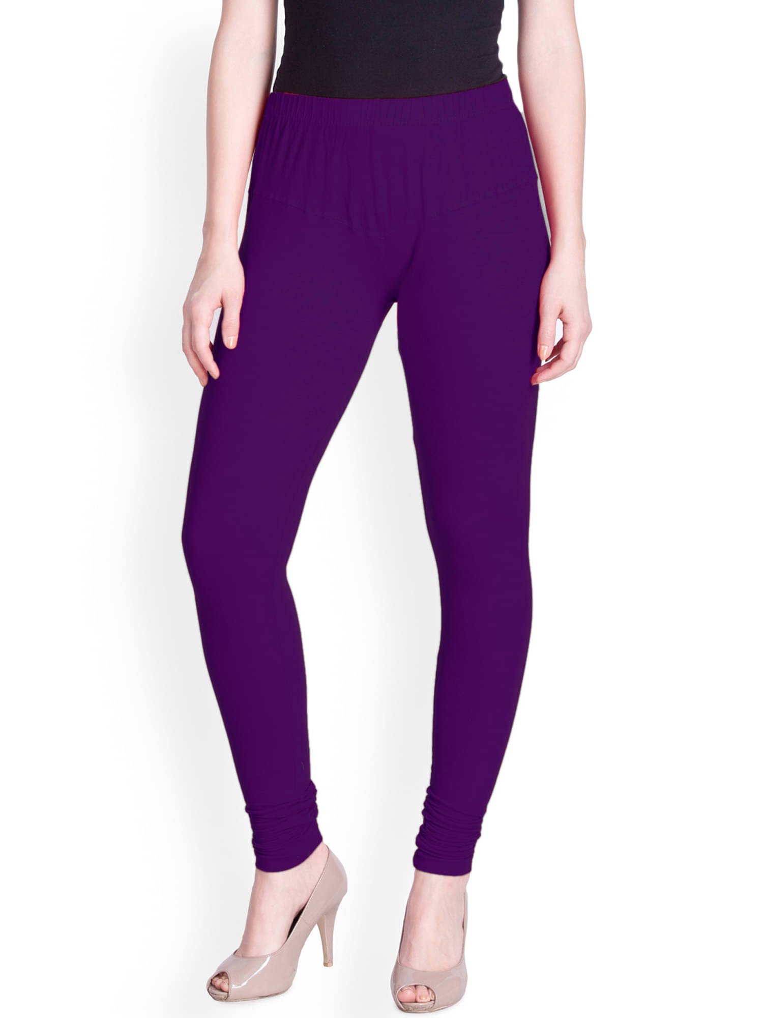     			Lux Lyra - Purple Cotton Women's Leggings ( Pack of 1 )