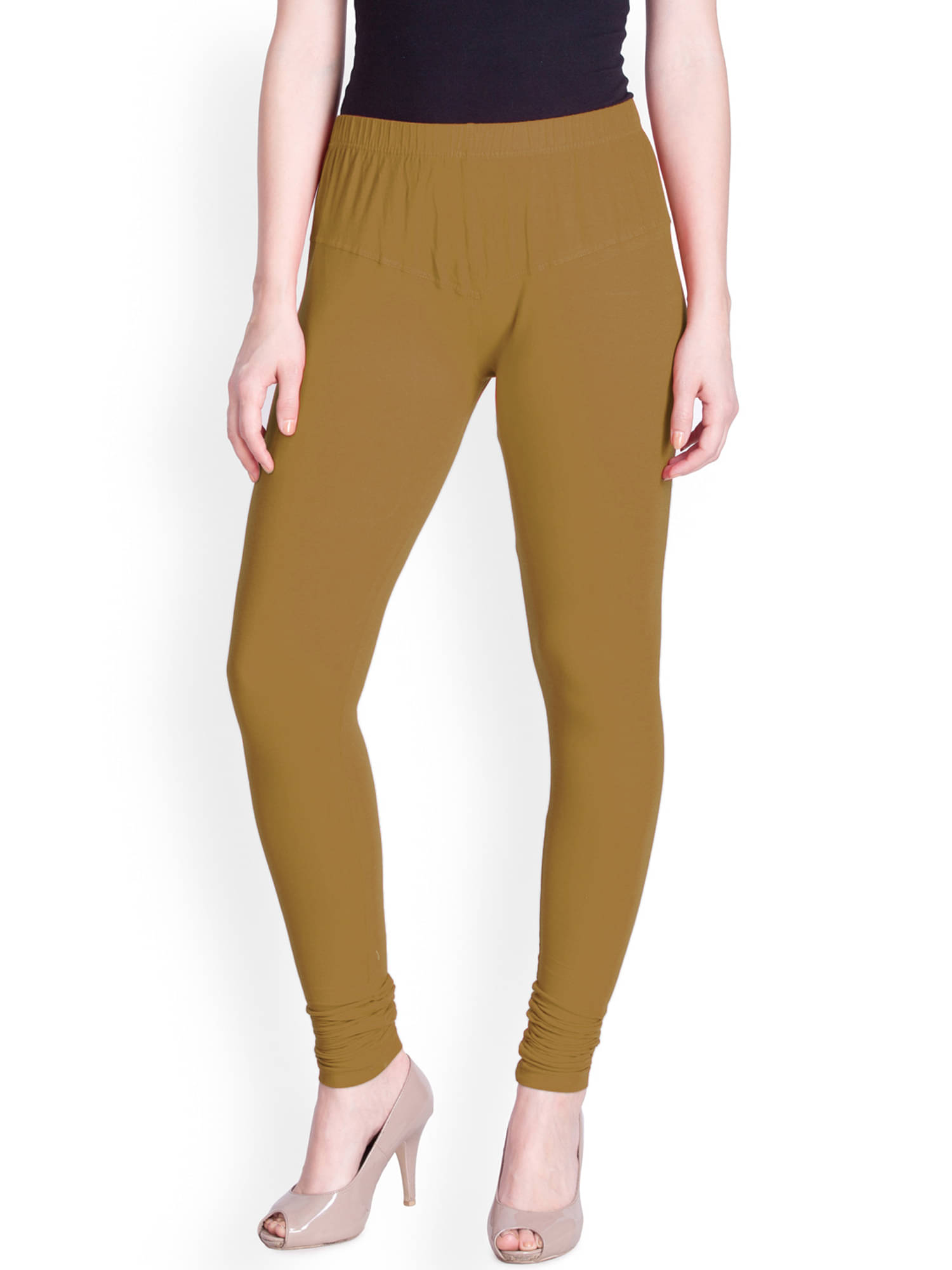     			Lux Lyra - Tan Cotton Women's Leggings ( Pack of 1 )
