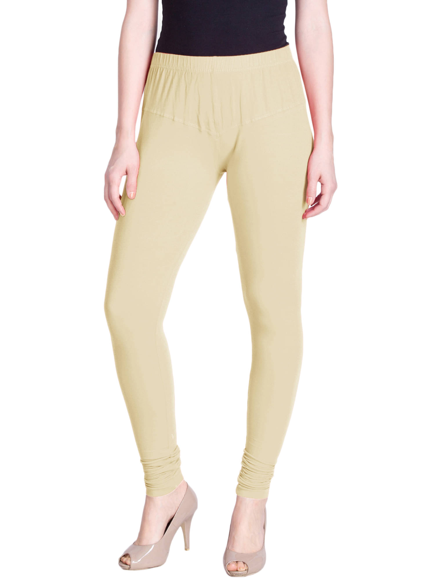     			Lux Lyra - Tan Cotton Women's Leggings ( Pack of 1 )