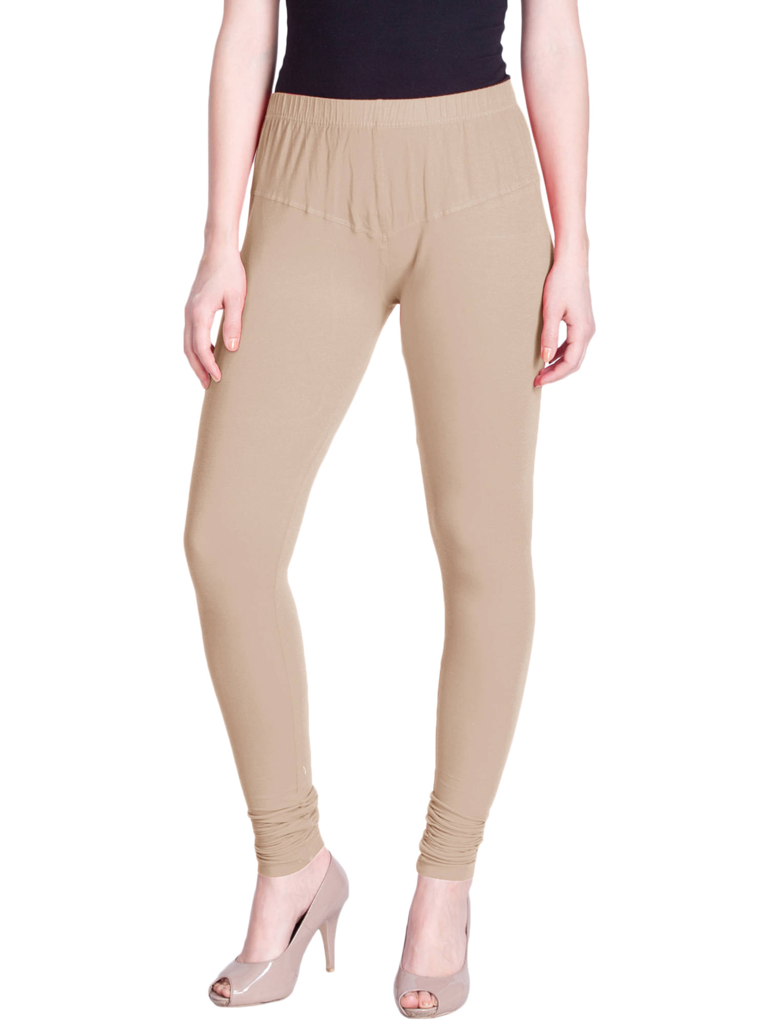     			Lux Lyra - Tan Cotton Women's Leggings ( Pack of 1 )