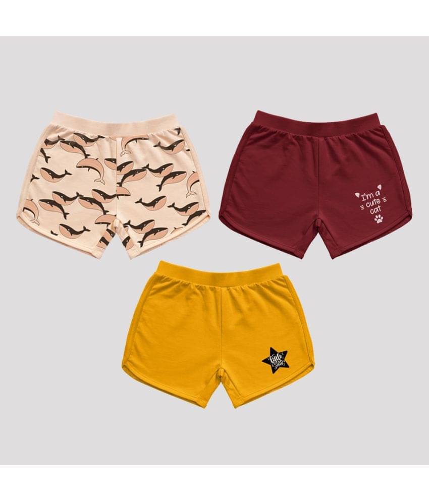     			Ariel Pack of 1 Girls Cotton ( Multi )