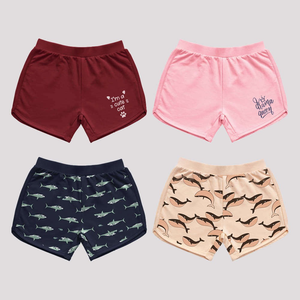     			Ariel Pack of 1 Girls Cotton ( Multi )