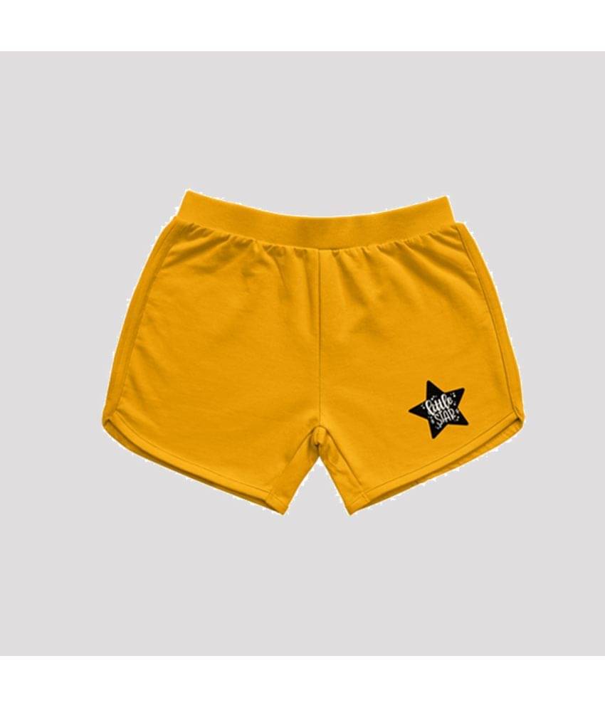     			Ariel Pack of 1 Girls Cotton ( Yellow )