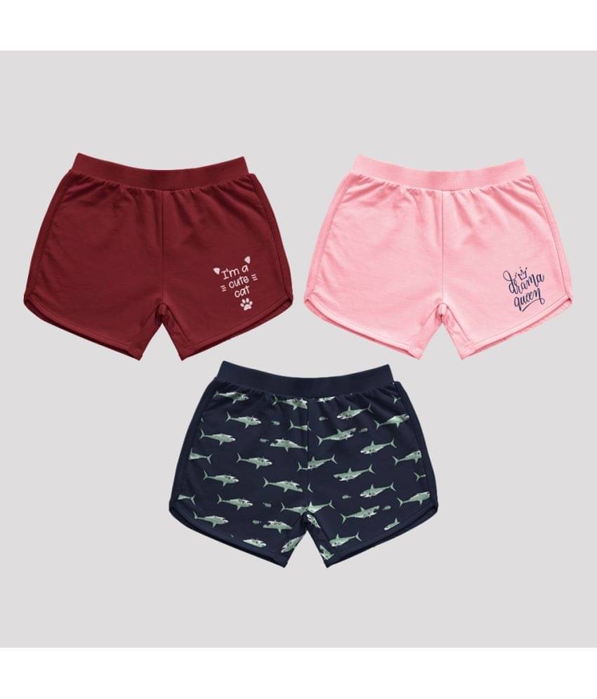     			Ariel Pack of 1 Girls Cotton ( Multi )
