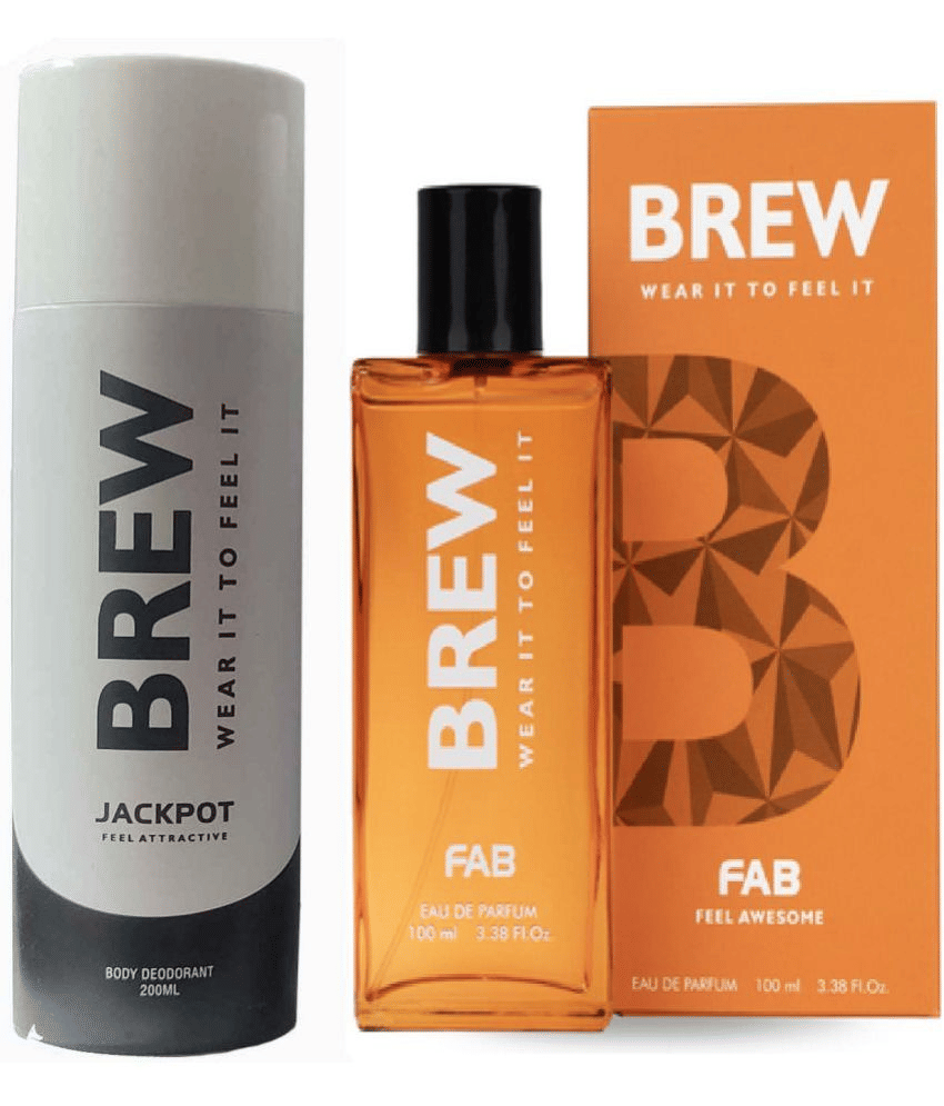 Brew - EXCITE DEO ,STYLE PERFUME Eau De Parfum (EDP) For Unisex 300ML ( Pack of 2 ) Brew - EXCITE DEO ,STYLE PERFUME Eau De Parfum (EDP) For Unisex 300ML ( Pack of 2 )