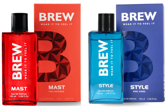     			Brew - MAST AND STYLE Eau De Parfum (EDP) For Unisex 200ML ( Pack of 2 )