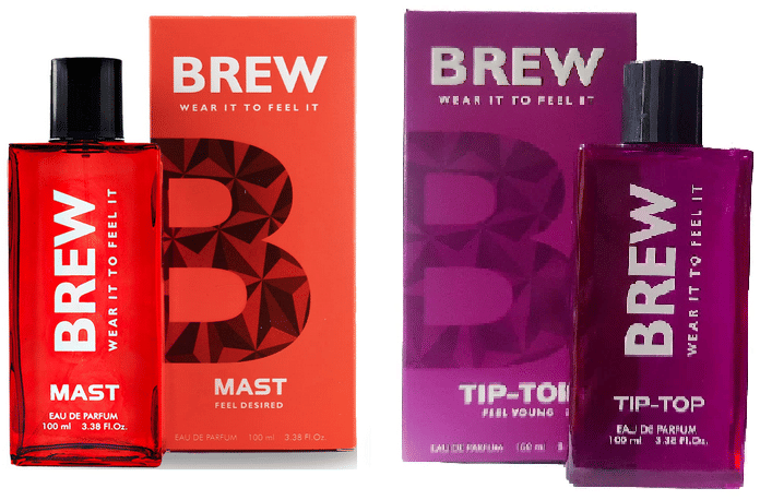 Brew - MAST AND TIP TOP Eau De Parfum (EDP) For Unisex 200 ML ( Pack of 2 )