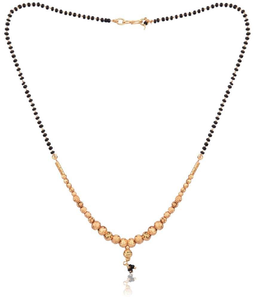 Darshini Designs - Black Mangalsutra ( Pack of 1 ) Darshini Designs - Black Mangalsutra ( Pack of 1 )