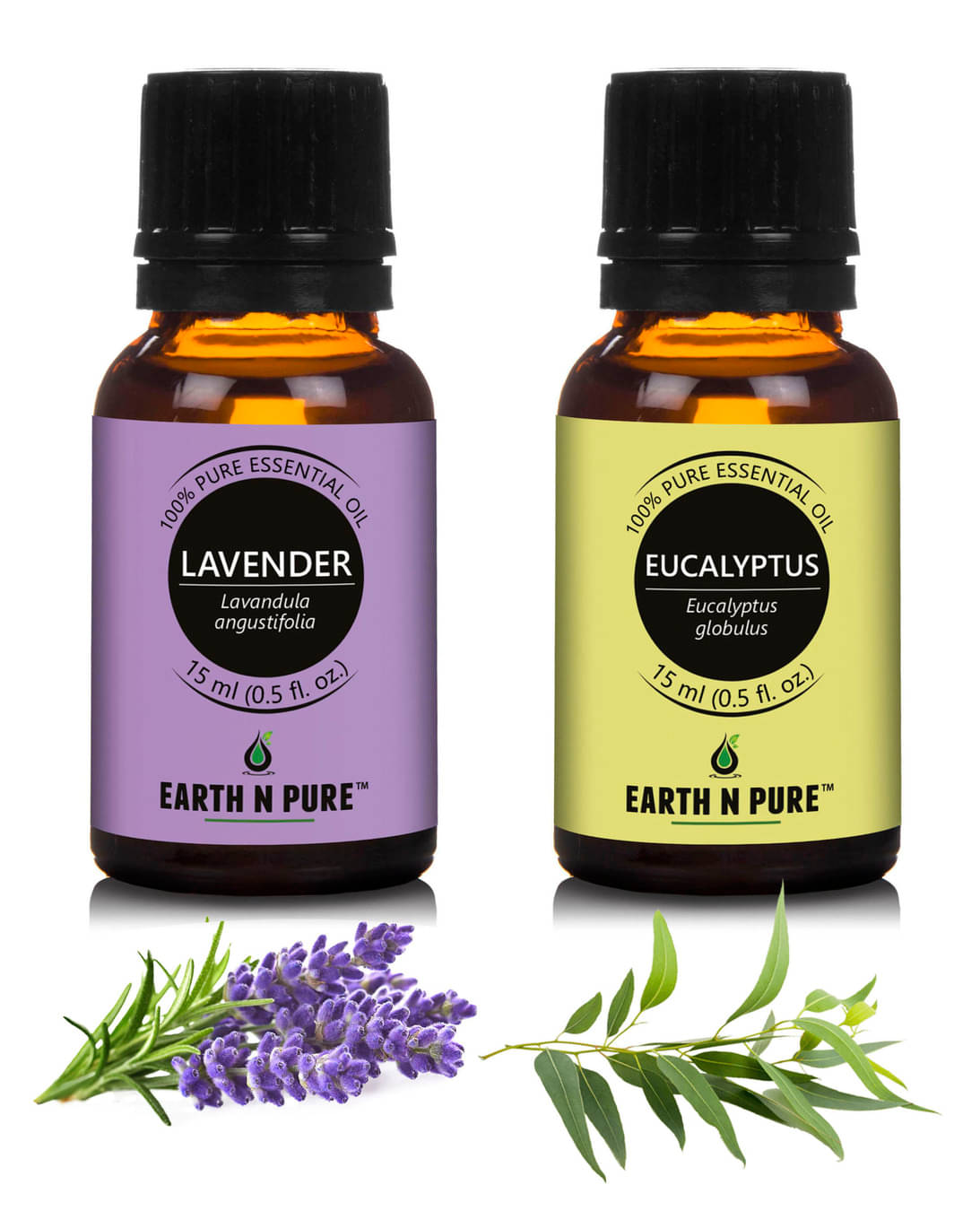     			Earth N Pure - Lavender Essential Oil 15 mL ( Pack of 2 )