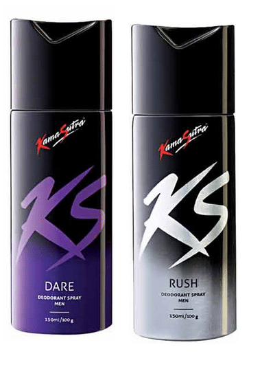     			KamaSutra - Deodorant Spray for Unisex 300 ml ( Pack of 2 )