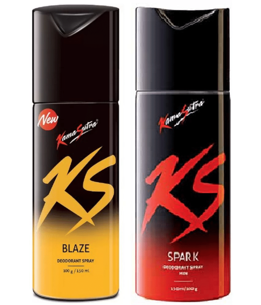     			KamaSutra - Deodorant Spray for Unisex 300 ml ( Pack of 2 )