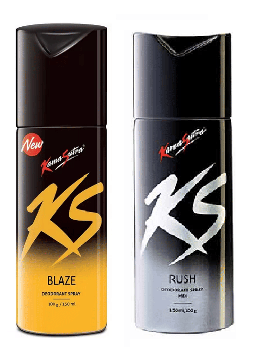    			KamaSutra - Deodorant Spray for Unisex 300 ml ( Pack of 2 )