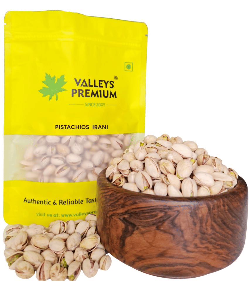 Valleys Premium Iranian Roasted And Salted Pistachios 800 Gram Valleys Premium Iranian Roasted And Salted Pistachios 800 Gram