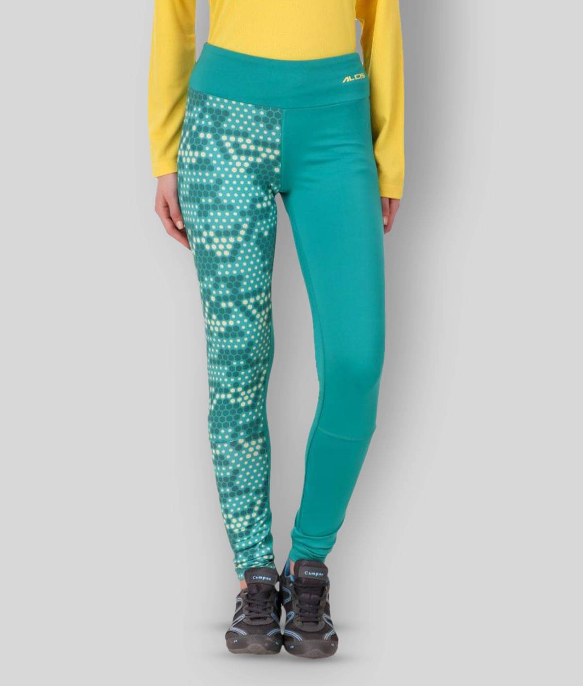     			Alcis Polyester Tights - Green