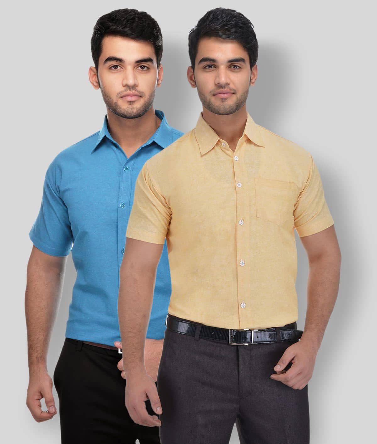 DESHBANDHU DBK - Multicolor Cotton Regular Fit Men's Casual Shirt ( Pack of 2 )