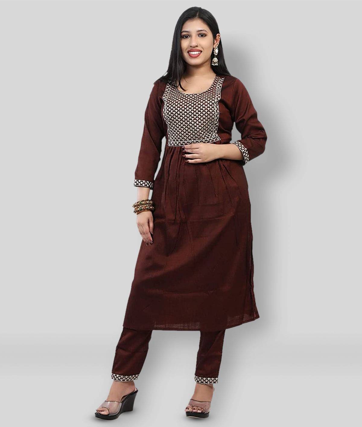     			G4Girl - Multicolor Straight Rayon Women's Stitched Salwar Suit ( Pack of 1 )