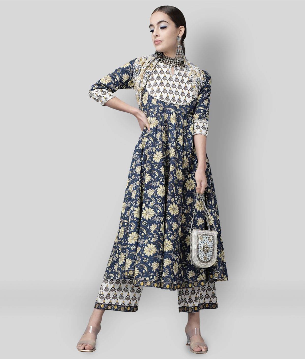 The Style Story - Green Anarkali Rayon Women's Stitched Salwar Suit ( Pack of 1 )     			The Style Story - Green Anarkali Rayon Women's Stitched Salwar Suit ( Pack of 1 )