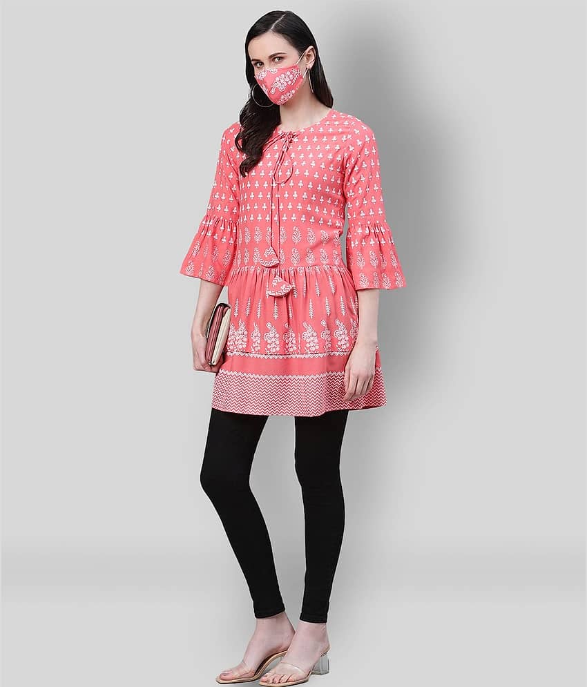 Rayon Short Kurti For Women (Pack of 1) - Kurtis, Tunics | Buy online on ZillyBuy