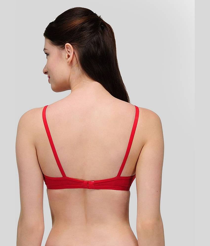 Softskin Pack of 6 Cotton Non Padded Women's Everyday Bra ( Multicolor )