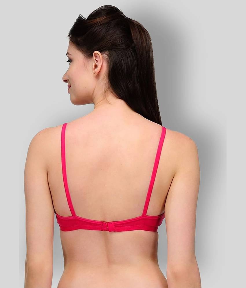 Softskin Pack of 6 Cotton Non Padded Women's Everyday Bra ( Multicolor )