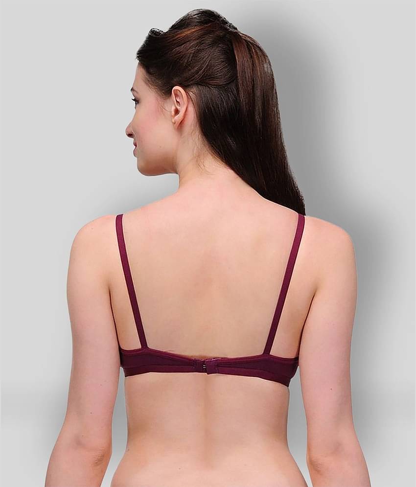 Softskin Pack of 6 Cotton Non Padded Women's Everyday Bra ( Multicolor )