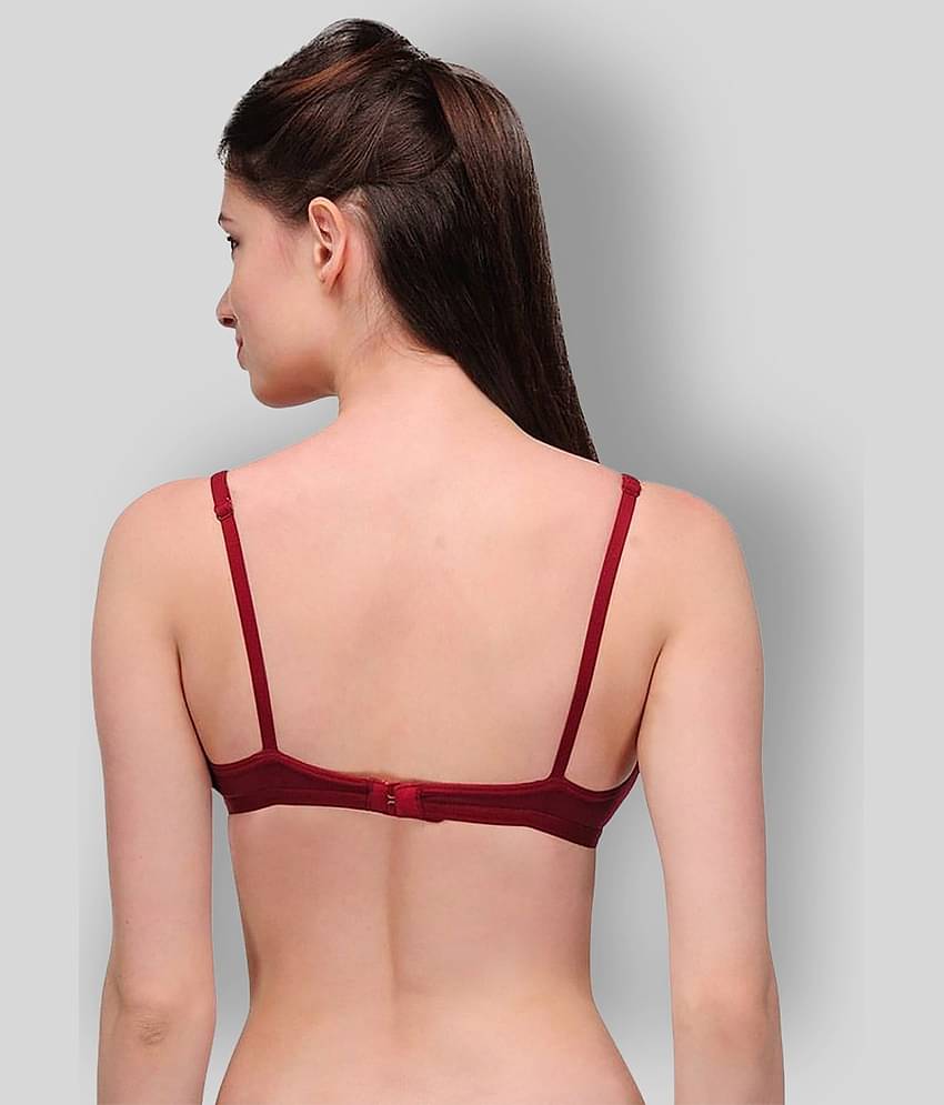 Softskin Pack of 6 Cotton Non Padded Women's Everyday Bra ( Multicolor )