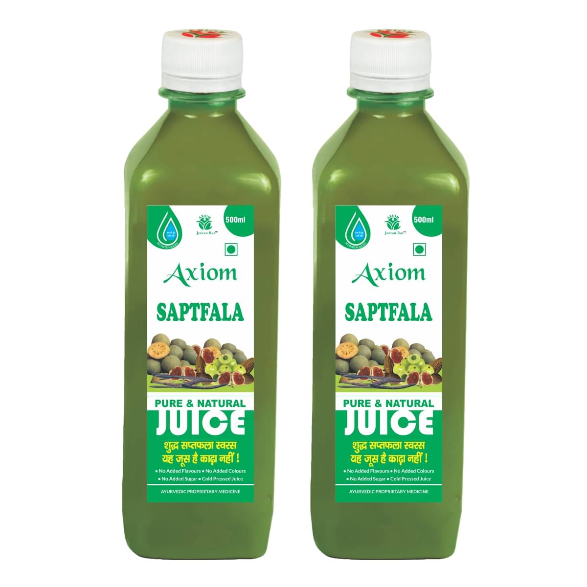     			Axiom Saptfla juice 500ml (Pack of 2)| 100% Natural WHO-GLP,GMP,ISO Certified Product