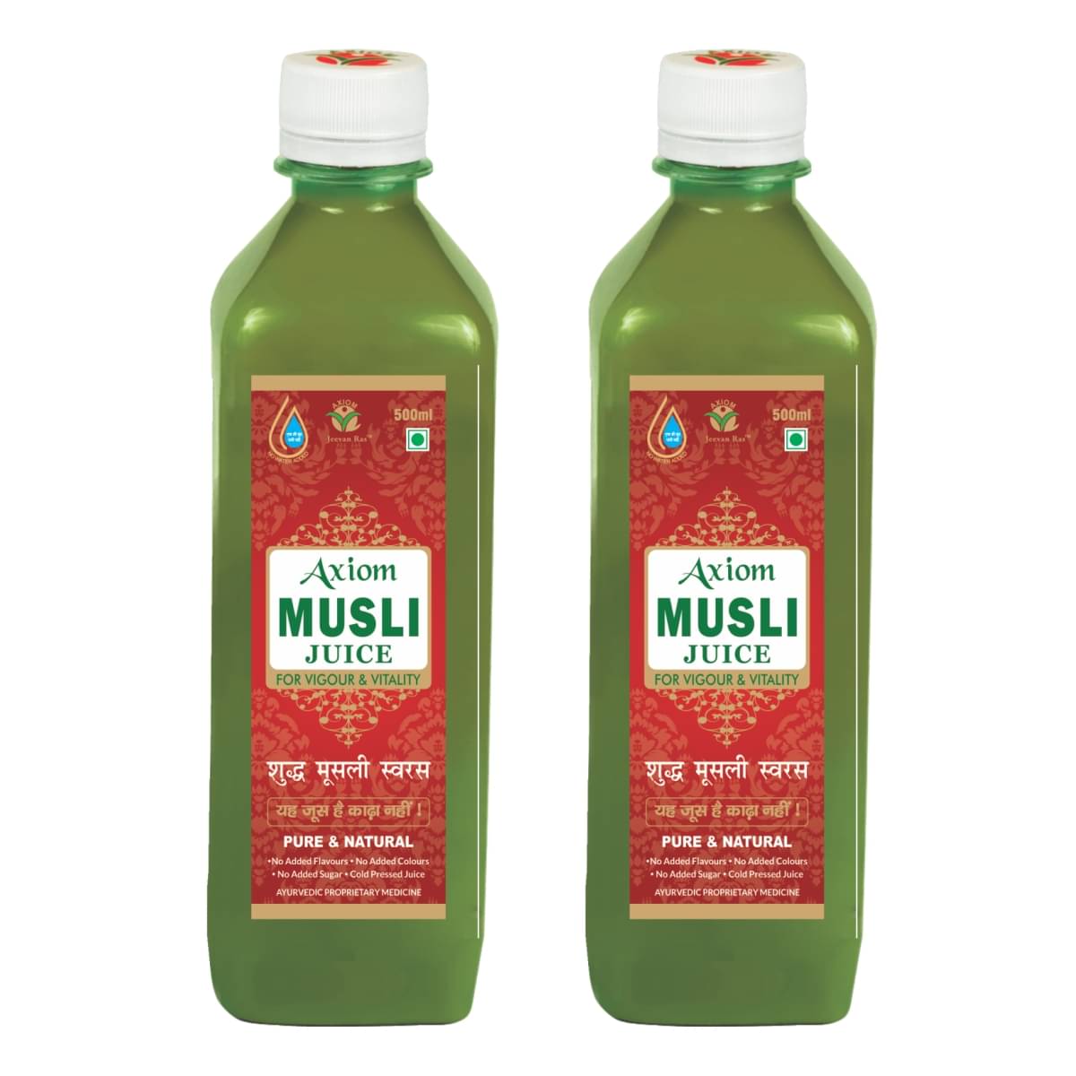 Jeevanras Musli Juice (500 ml)_Pack of 02 | Improves Power and Vitality | Useful in General Weakness | Health Tonic | Natural Herbal Product with WHO GLP , GMP, ISO Certification | Jeevanras Musli Juice (500 ml)_Pack of 02 | Improves Power and Vitality | Useful in General Weakness | Health Tonic | Natural Herbal Product with WHO GLP , GMP, ISO Certification |