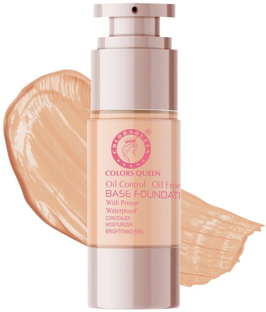     			Colors Queen Oil Control Base Foundation with Primer 30g (Shade - 101)