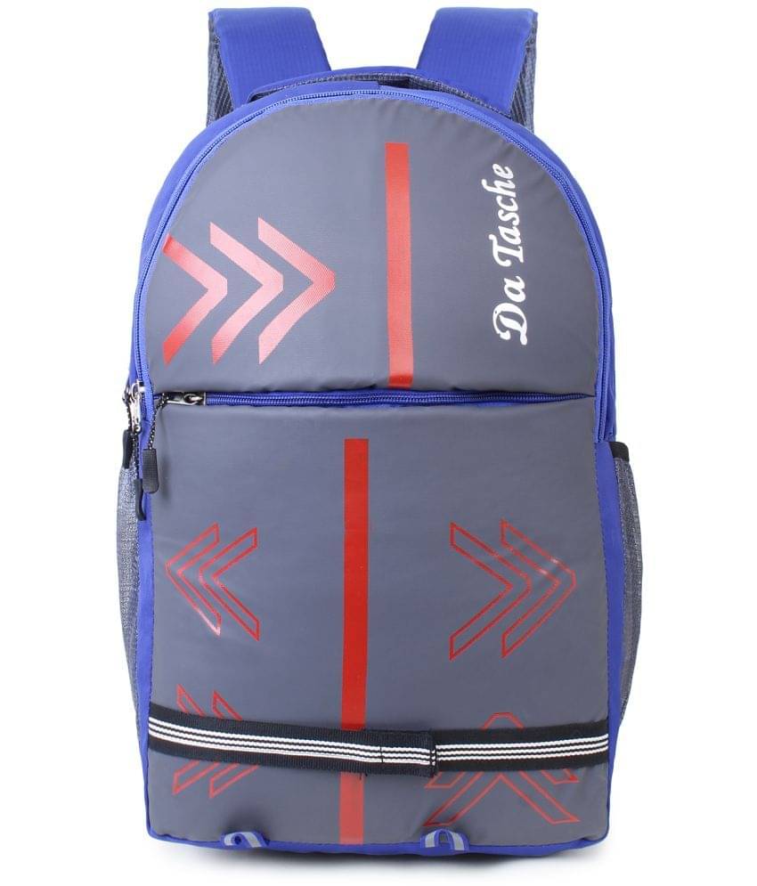     			Da Tasche 30 Ltrs Blue Polyester College Bag