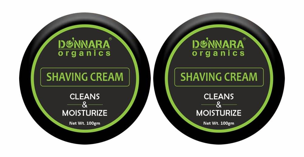     			Donnara Organics Shaving Shaving Cream 200 g Pack of 2