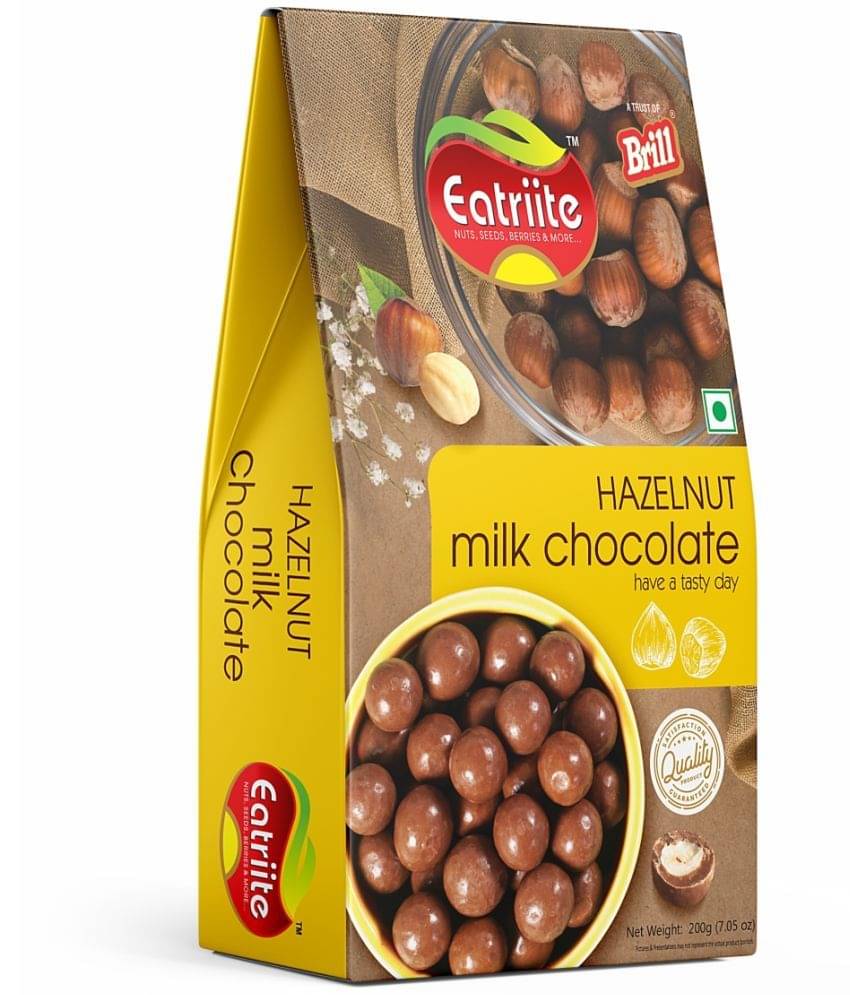     			Eatriite Hazelnut Milk Chocolate (Milk-chocolate coated whole hazelnuts) (200 g)