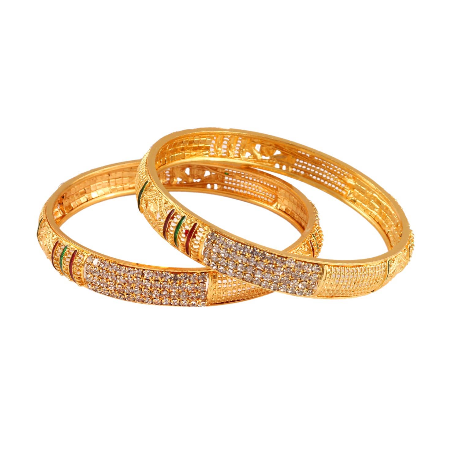 Jewar Mandi - Gold Bangle ( Pack of 1 ) - Bangles & Bracelets | Buy online on ZillyBuy