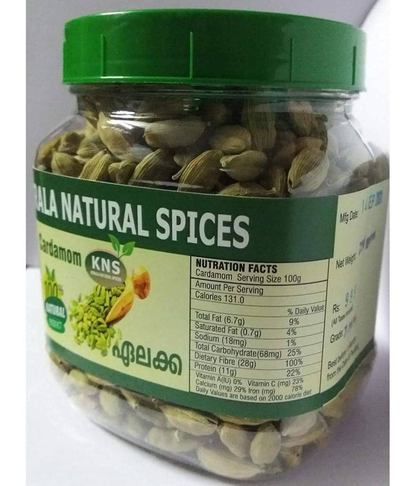     			KERALA NATURAL SPICES Big Crdamom 7+8MM 250 gm
