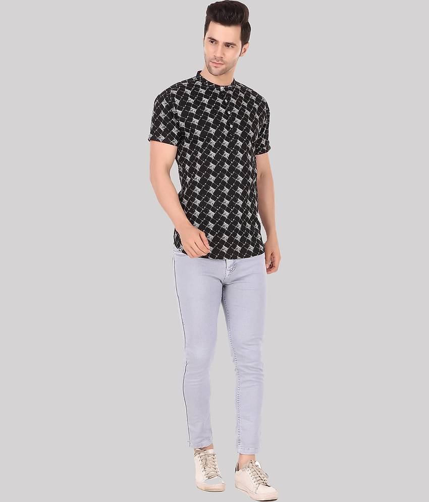 Made In The Shade - Black Cotton Men's Regular Kurta ( Pack of 1 )