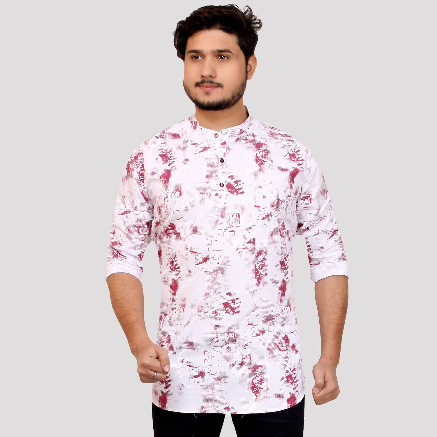 Made In The Shade - Maroon Cotton Men's Regular Kurta ( Pack of 1 ) - Kurtas & Kurta Sets | Buy online on ZillyBuy