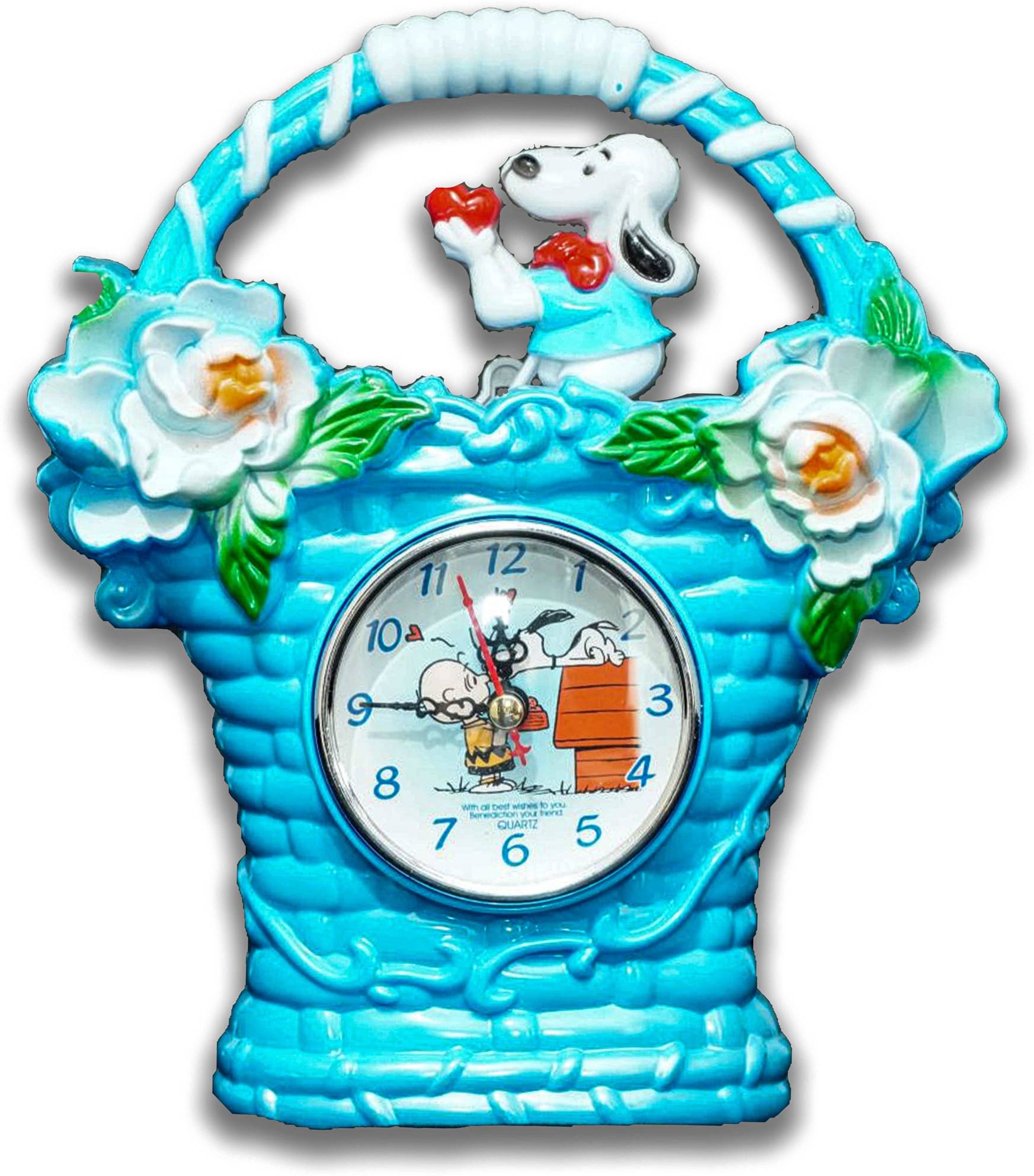     			Sigaram Analog Plastic Circular Table Clock - Pack of 1